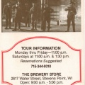 1980's tour pamphlet.